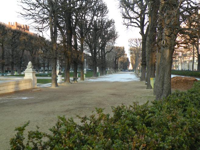  jardin Marco Polo en hiver
